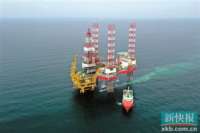 中国海油介绍,这是我国首个海上全方位绿色设计油田,北部湾首个海上