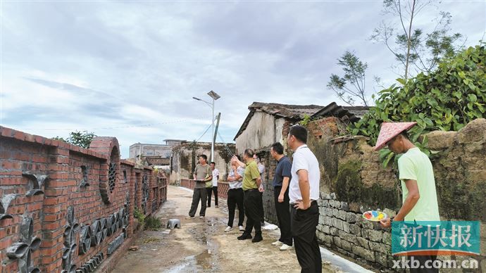 驻湛江雷州市南兴镇工作队:参与督导典型村创建 助力美丽乡村建设